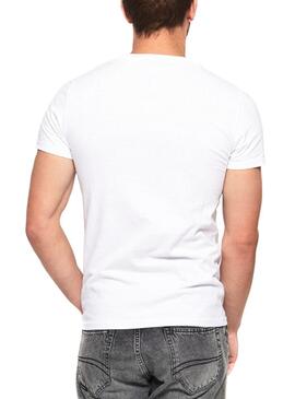 T-Shirt Superdry Malibu Weiß Herren