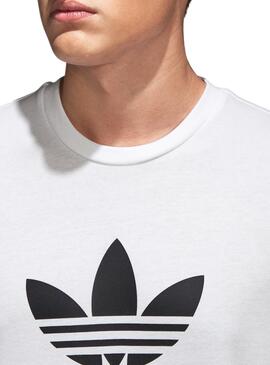 T- Shirt Adidas Trefoil Weiß
