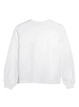 T-Shirt Mayoral Outfit Weiss für Mädchen