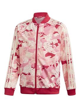 Jacke Adidas SST Rosa für Mädchen