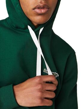 Sweatshirt Lacoste Hood Grün für Herren