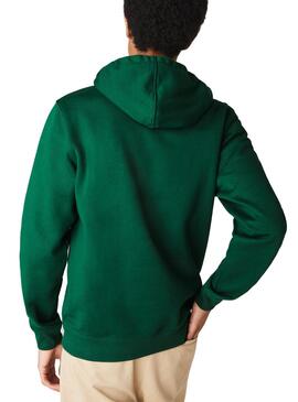Sweatshirt Lacoste Hood Grün für Herren
