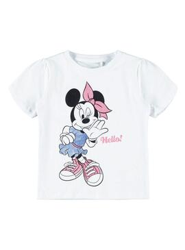 T-Shirt Name It Minnie Weiss für Mädchen