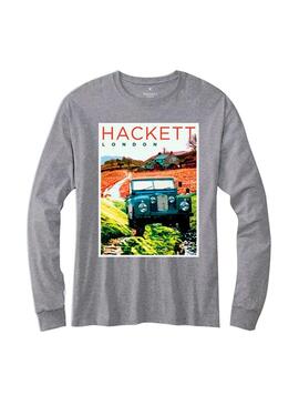 T-Shirt Hackett Road Grau für Junge