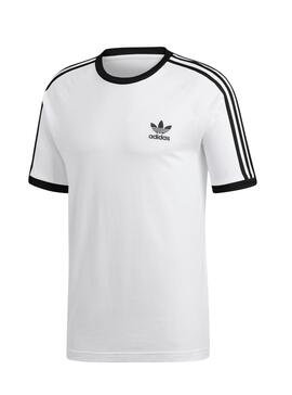 T-Shirt Adidas 3 Stripes White Men