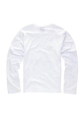 T-Shirt G Star Long Sleeve Weiss für Junge