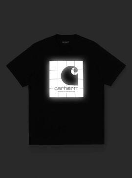 T-Shirt Carhartt Reflektierendes Schwarz für Herren