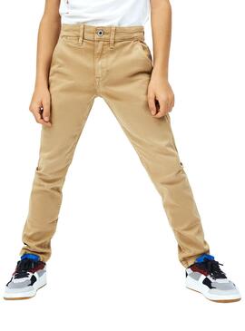 Hose Chino Pepe Jeans Greenwich Camel Junge
