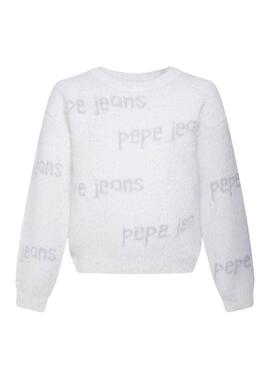Pullover Pepe Jeans Audrey Weiss für Mädchen