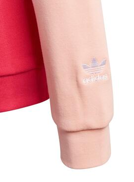 Sweatshirt Adidas Big Trefoil Rosa für Mädchen