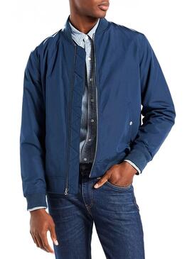 Bomber Levis Thermore Blau