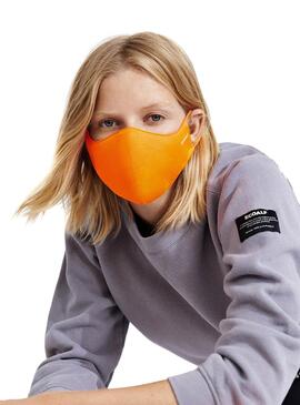 Ecoalf Safety Orange Unisex-Maske