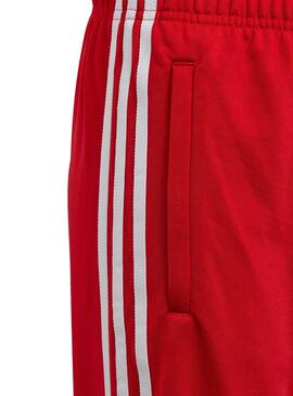 Hose Adidas Track Rot für Junge y Mädchen