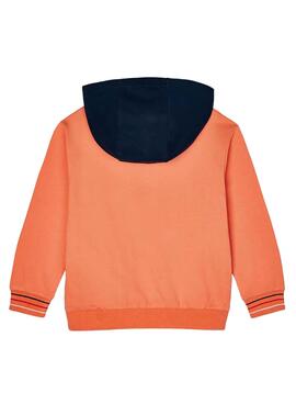 Sweatshirt Mayoral Fahrrad Orange für Junge