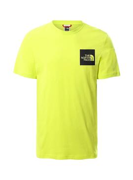 T-Shirt The North Face Fine Tee Gelb Herren