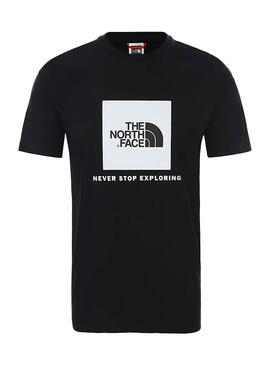 T-Shirt The North Face Redbox Schwarz für Herren