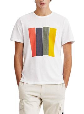 T-Shirt Ecoalf Mahe Weiss für Herren