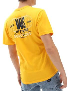 T-Shirt Vans Frequency SS Gelb für Herren