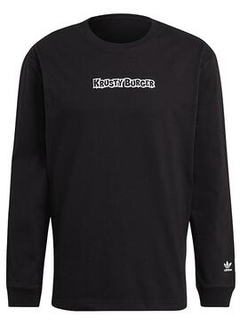 T-Shirt Adidas KrustyBurger Schwarz für Herren