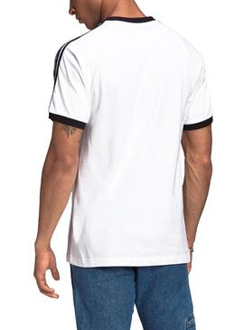 T-Shirt Adidas 3 Stripes Weiss für Herren