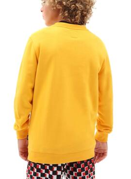 Sweatshirt Vans OTW Crew Gelb für Junge