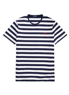 T-Shirt Polo Ralph Lauren Streifen Blau Herren