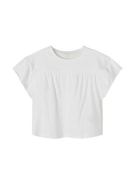 T-Shirt Name It Dagil Weiss für Mädchen