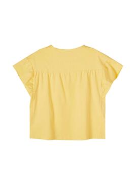 T-Shirt Name It Dagil Gelb für Mädchen