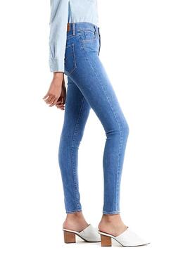 Jeans Levis 720 Hirise Blau für Damen