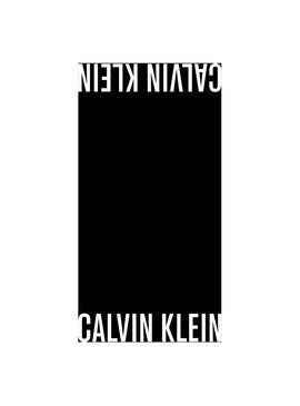 Badetuch Calvin Klein Intense Schwarz Herren Damen