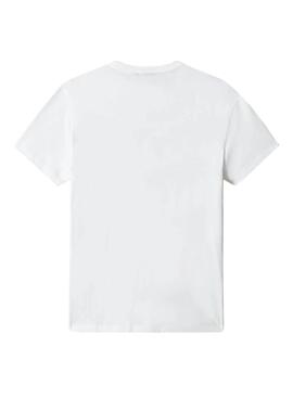 T-Shirt Napapijri Sallar SS Weiss für Herren