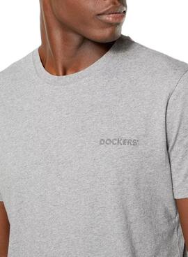T-Shirt Docker Alpha Graphic Grau für Herren