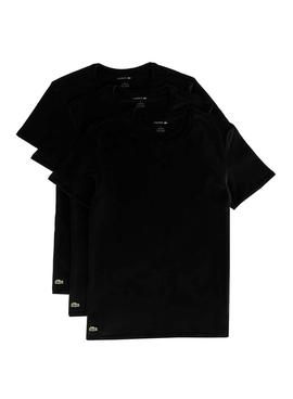 T-Shirts Lacoste 3 Pack Schwarz für Herren
