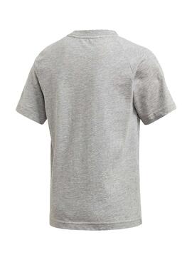 T-Shirt Adidas Adicolor Graphic Grau Junge und Mädchen