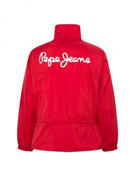 Jacke Pepe Jeans Agnes Rot für Mädchen