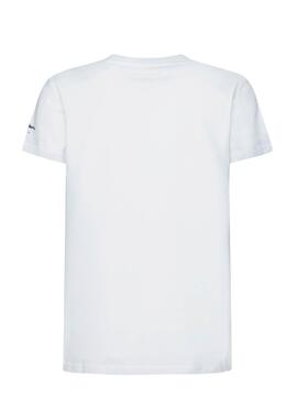 T-Shirt Pepe Jeans Emanuel Weiss für Junge