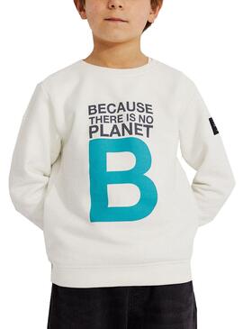 Sweatshirt Ecoalf Great B Weiss für Junge