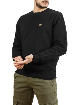 Sweatshirt Klout Basic Schwarz für Herren