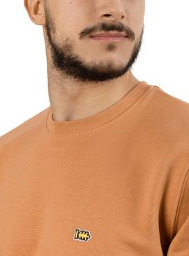 Sweatshirt Basic Klout Camel für Herren