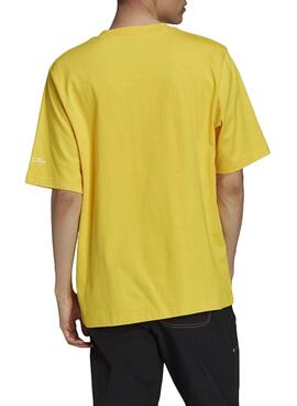 T-Shirt Adidas Simpsons Gelb für Herren