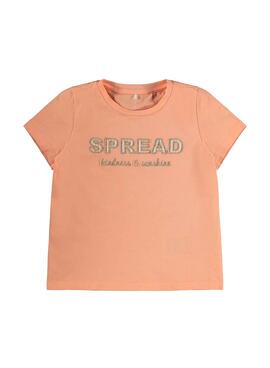 T-Shirt Name It Fami Coral für Mädchen