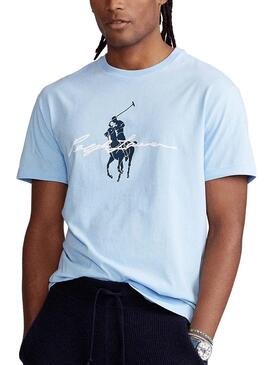 T-Shirt Polo Ralph Lauren Elite Blue für Herren