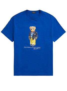T-Shirt Polo Ralph Lauren Sapphire Blau Herren