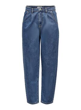 Jeans Only Liva Slouchy Blau für Damen