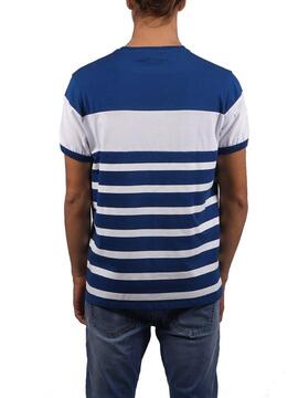 T-Shirt El Pulpo Sailor Blau für Herren