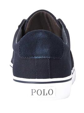 Sneaker Polo Ralph Lauren Canvas Marineblau Herren
